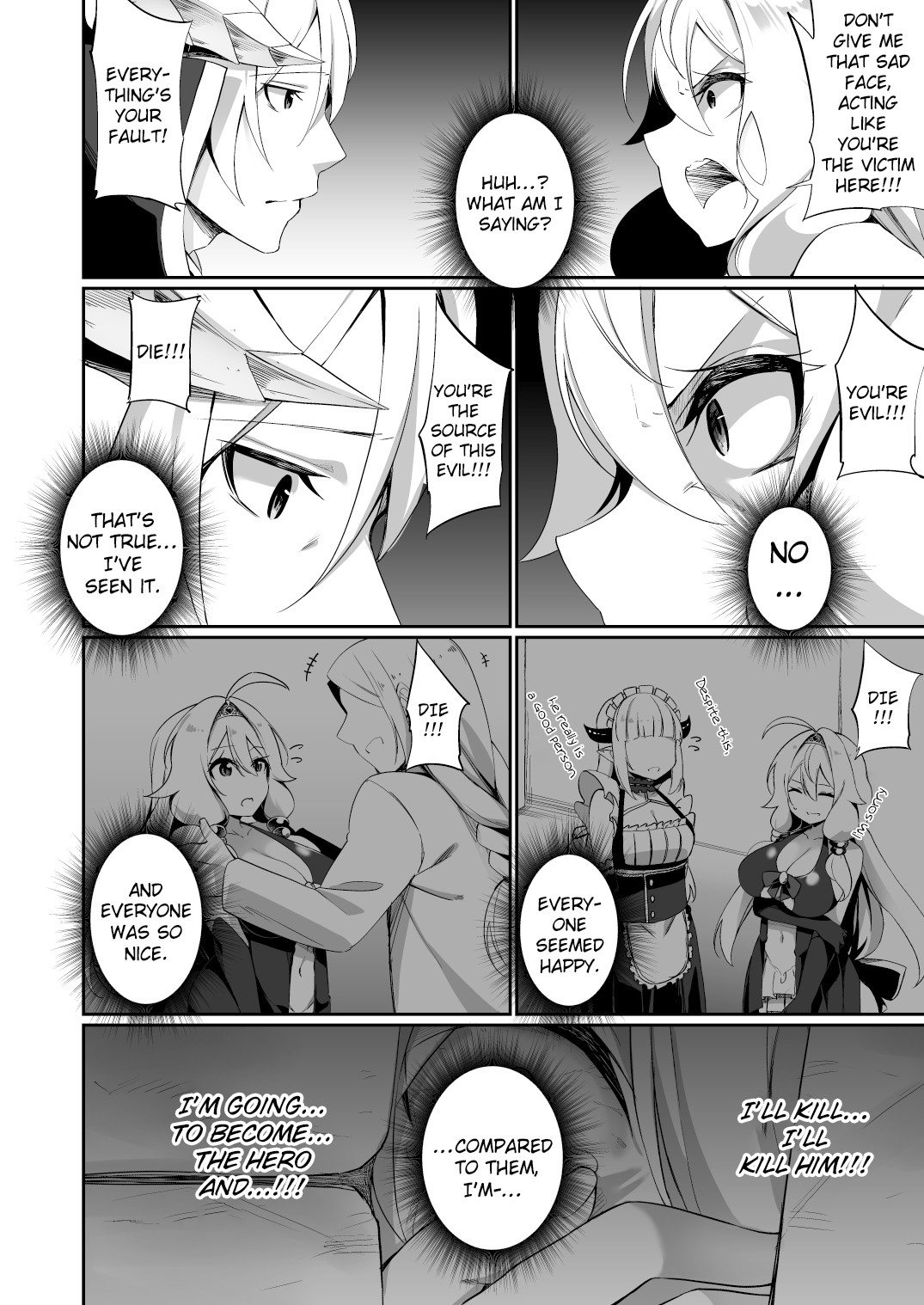 Hentai Manga Comic-A Hero Burning with a Desire for Revenge Changes Sex and Quietly Becomes The Demon Lord's Bride-Read-20